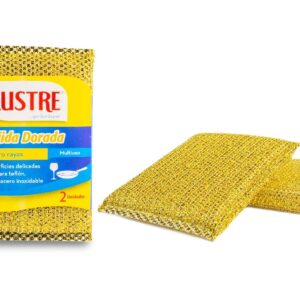 Esponja Tejida Dorada